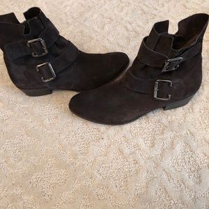 Paul green chocolate brown bootie